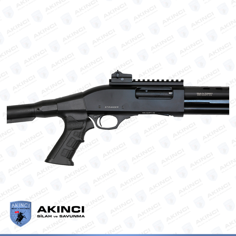 Stranger Siyah Pompalı