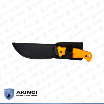 11,5 CM Turuncu Siyah Avcı Bıçağı