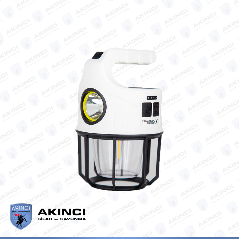 Powerdex Çift Işıklı Kamp Feneri