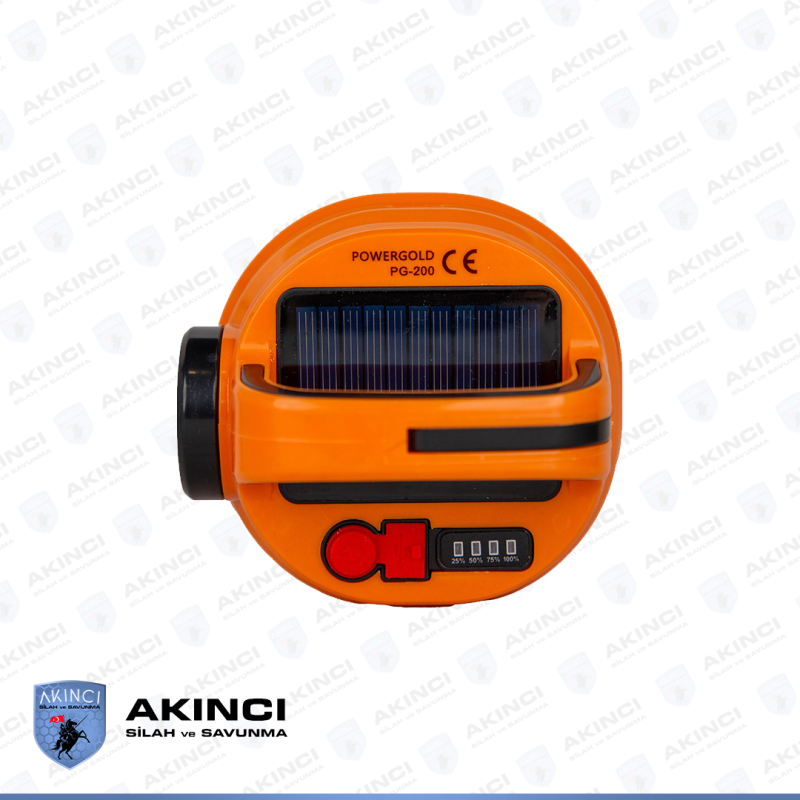 Powergold Solar Şarj Sistemli Fener