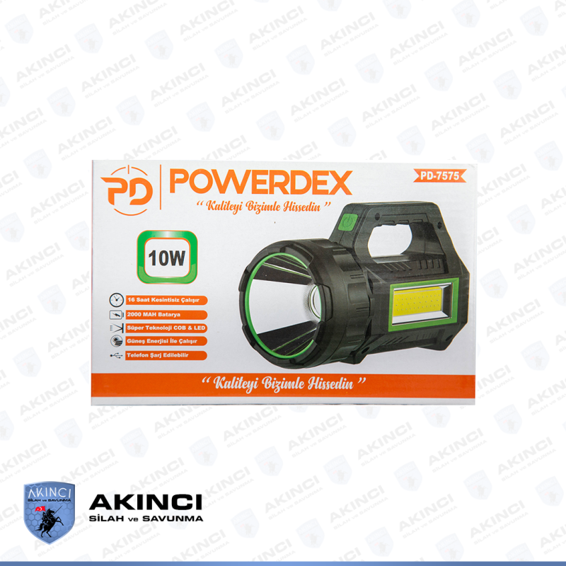 Powerdex Şarz Edilebilir El Feneri