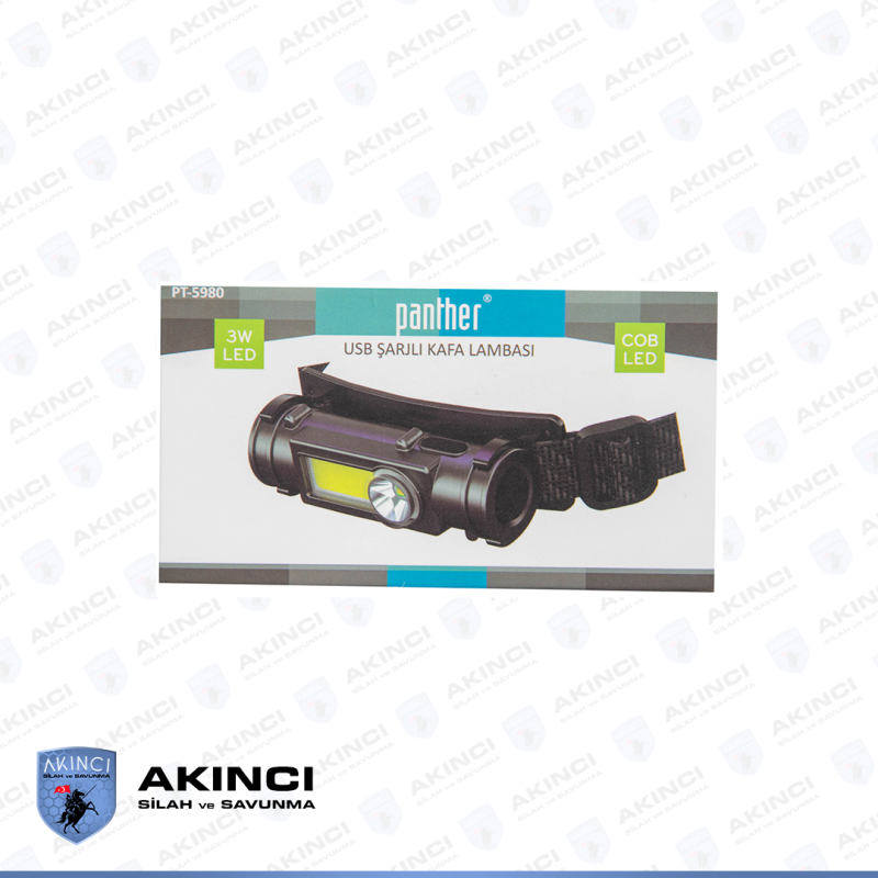 Panter USB Şarjlı Kafa Lambası